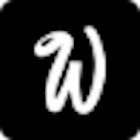 The website logo which is a curved letter W with a snake head on the upper left
